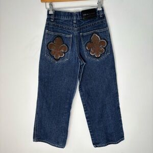 Vintage Fubu The Collection Baggy Jeans Boys Size 10